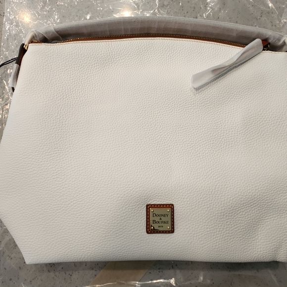 Dooney & Bourke Handbags - Dooney & Bourke Pebble Grain Leather East West Sac